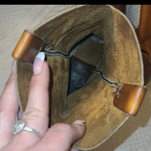 Women's Handmade Genuine Leather Cowboy Boots - Picture 12 of 12